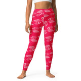 Hibiscus Yoga Leggings