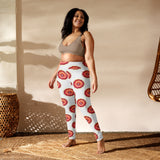 Grapefruit Wheels Yoga Leggings