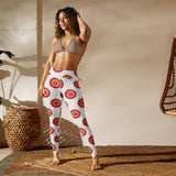 Grapefruit Wheels Yoga Leggings