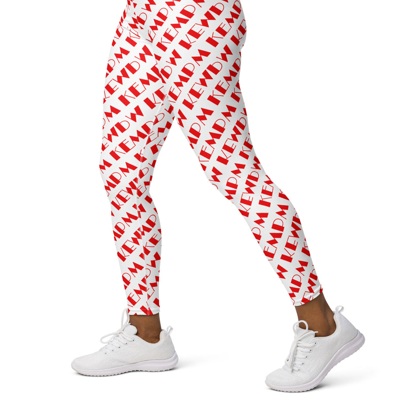 M Kemp Logo Yoga Leggings - Objet D'Art