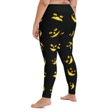 Jack O' Lantern Yoga Leggings - Objet D'Art
