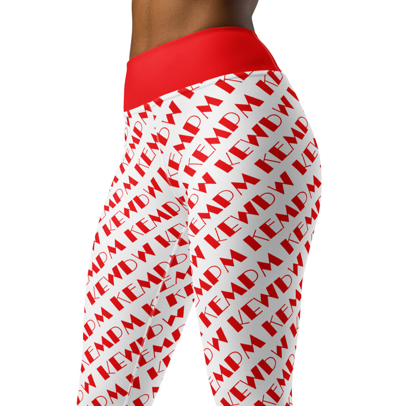 M Kemp Logo Yoga Leggings - Objet D'Art