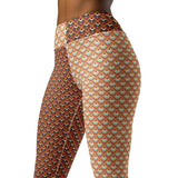 Asymmetry Art Yoga Leggings - Objet D'Art