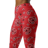 Bandana Art Yoga Leggings - Objet D'Art