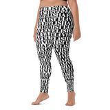 Felicia Print Yoga Leggings - Objet D'Art