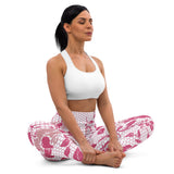 Rosy Yoga Leggings - Objet D'Art