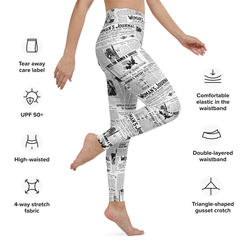 Women's Suffrage Yoga Leggings - Objet D'Art