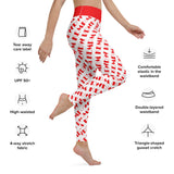 M Kemp Logo Yoga Leggings - Objet D'Art