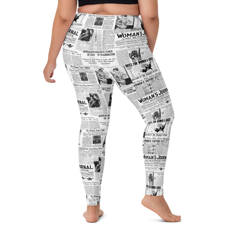 Women's Suffrage Yoga Leggings - Objet D'Art