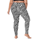 Felicia Print Yoga Leggings - Objet D'Art