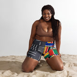 Rainbow Nation Yoga Shorts - Objet D'Art