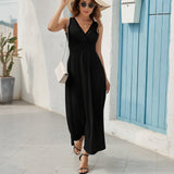 Sleeveless dress Sleeveless Long Dress (NZ028)