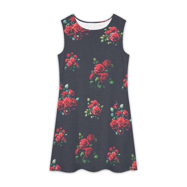 All Over Print Sleeveless Dress Sleeveless dress