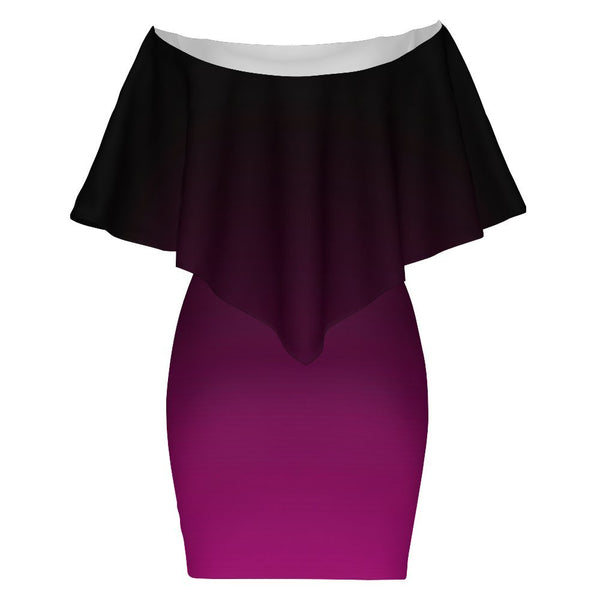 Women&#039;s Off-shoulder Shawl Skirt (MXLD017) Shawl skirt