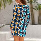 Hollow Slim-Fit Dress Slim dress with hollow waist