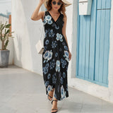 Sleeveless dress Sleeveless Long Dress (NZ028)