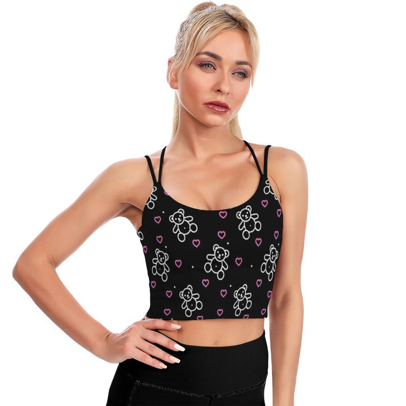 Yoga Top with Bra Pad Yoga Top