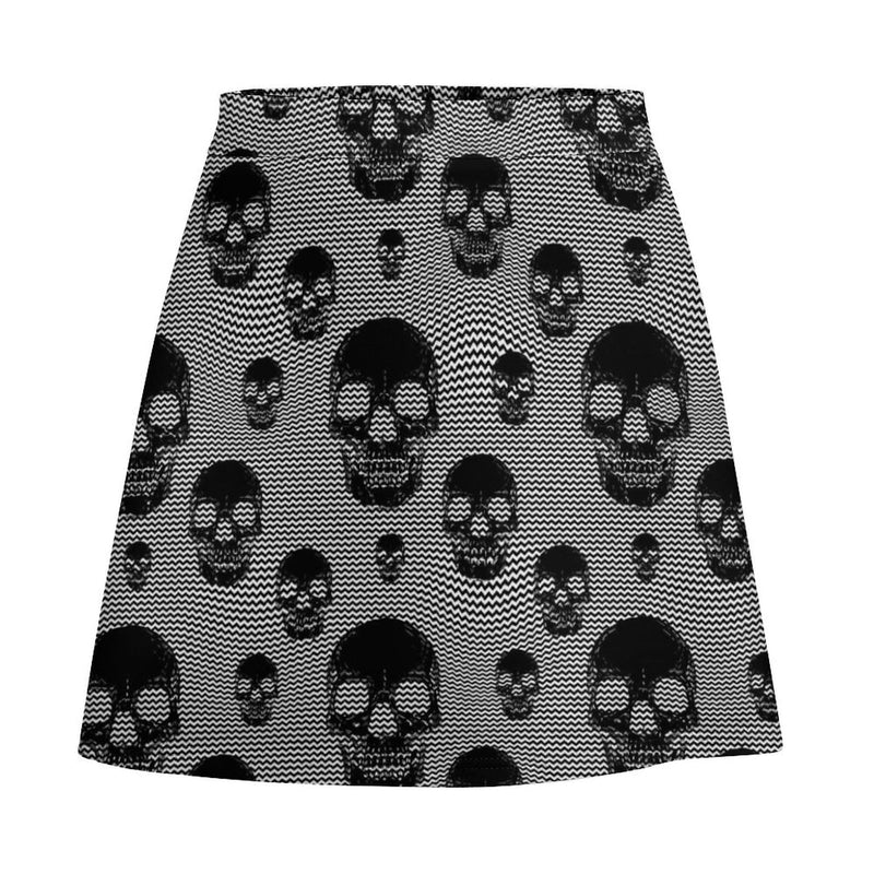 All Over Print Skirt (ALQ) Short skirt