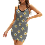 Sexy Spaghetti Strap Dress Women's sling dress