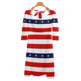 Stars and Stripes Sweetheart Dress