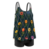 Swimsuit suit Two-piece Swimsuit (QZ6072)