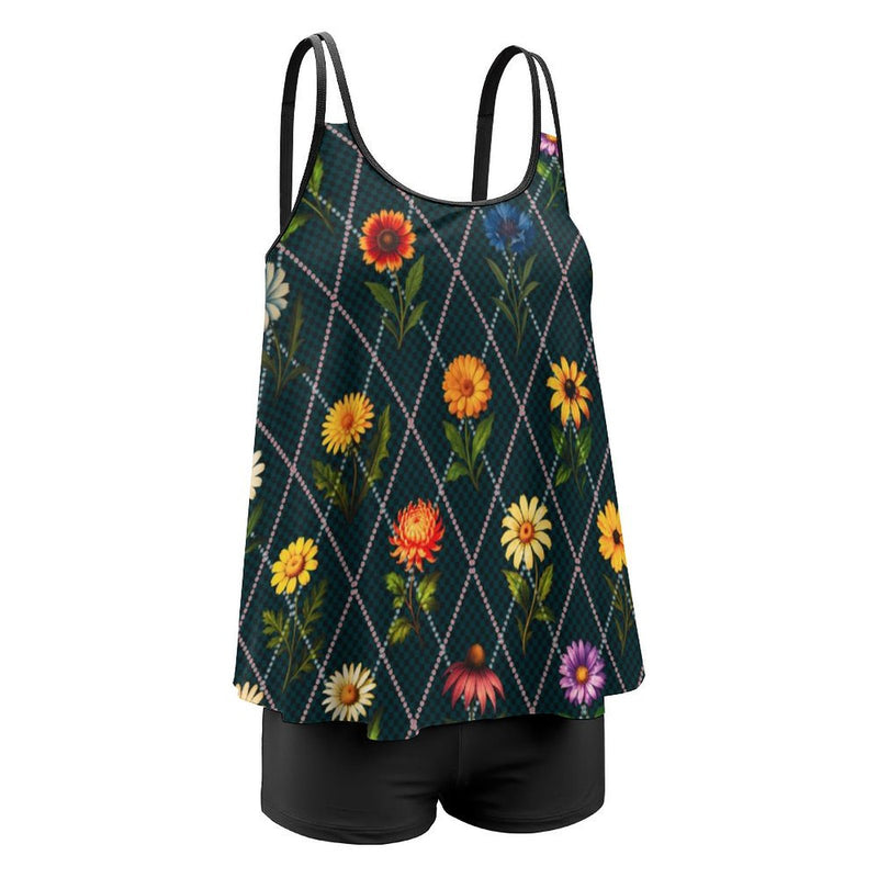 Swimsuit suit Two-piece Swimsuit (QZ6072)