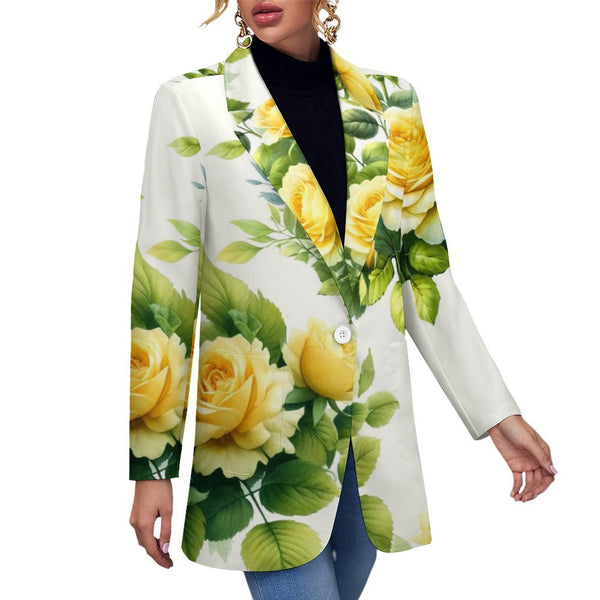 All Over Print Women&#039;s Blazer Women's casual suit