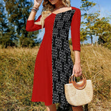 Flare dress Women's Sweetheart Dress