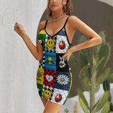 Women's sling dress Sexy Spaghetti Strap Dress