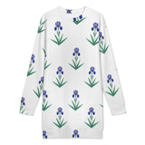 Hoodless sweatshirt Women's Long Sleeve Sweatshirt Dress