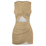 Navel-Baring Cross-Fit Hip Skirt Slim wrap hip skirt