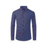 Americana Polka Square Men's All Over Print Casual Dress Shirt (Model T61)