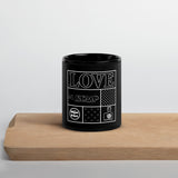 Black Glossy Mug - Objet D'Art