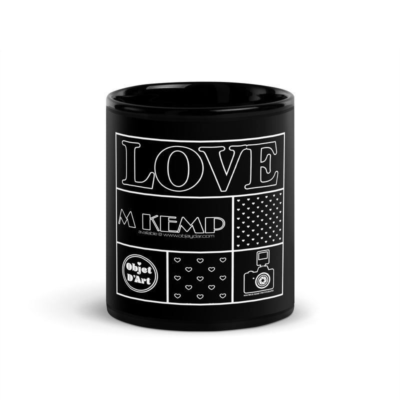 Black Glossy Mug - Objet D'Art