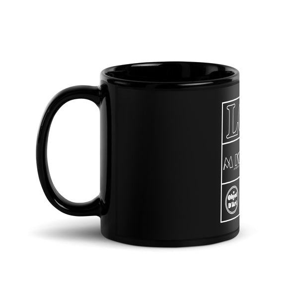 Black Glossy Mug - Objet D'Art