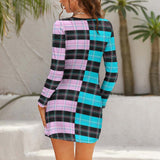 Hollow Slim-Fit Dress Slim dress with hollow waist