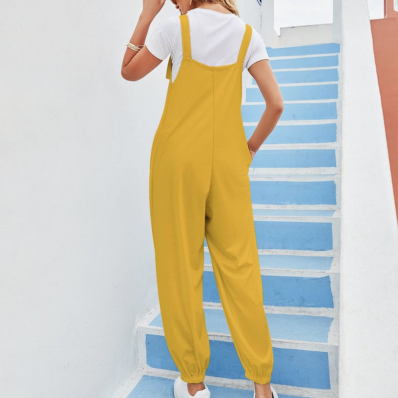 Baggy Suspender Jumpsuit Jumpsuit with suspender