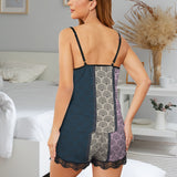 Napoleon Women's Lace Camisole Pajama Set
