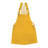 gold top print Unisex Shorts Suspender Jumpsuit (Model L78)