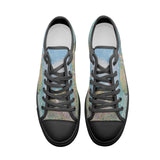 Cliff Walk by Monet Unisex Low Top Canvas Shoes
