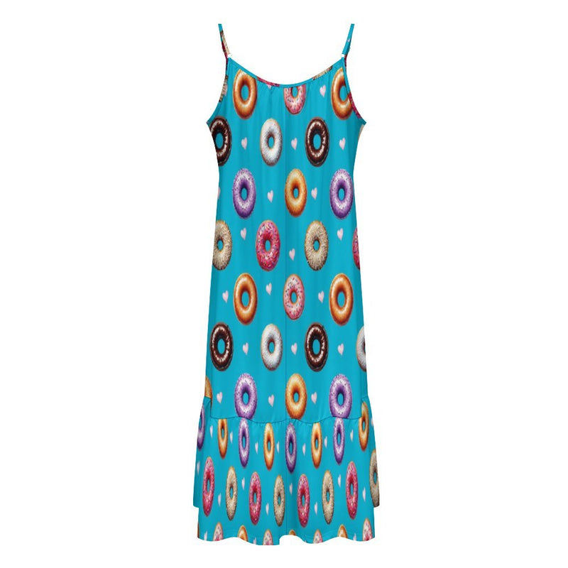 Suspender Sleeveless Dress Suspender skirt