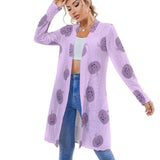 Women's Mid-Length Cardigan (NZ060) Medium length cardigan