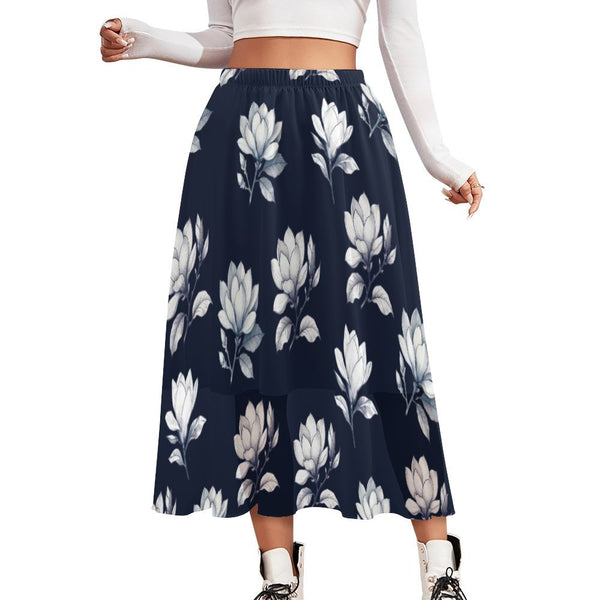 Double-Layer Chiffon Skirt Double layer Chiffon Skirt