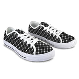 net zero print Seattle Low Top Men's Shoes (Model 1013-6)