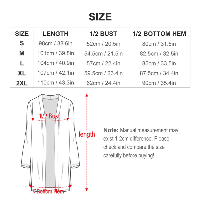 Medium length cardigan Women's Mid-Length Cardigan (NZ060)