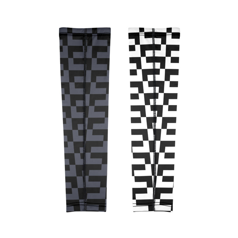 TET oga_leggings_template copy Arm Sleeves (Set of Two with Different Printings)