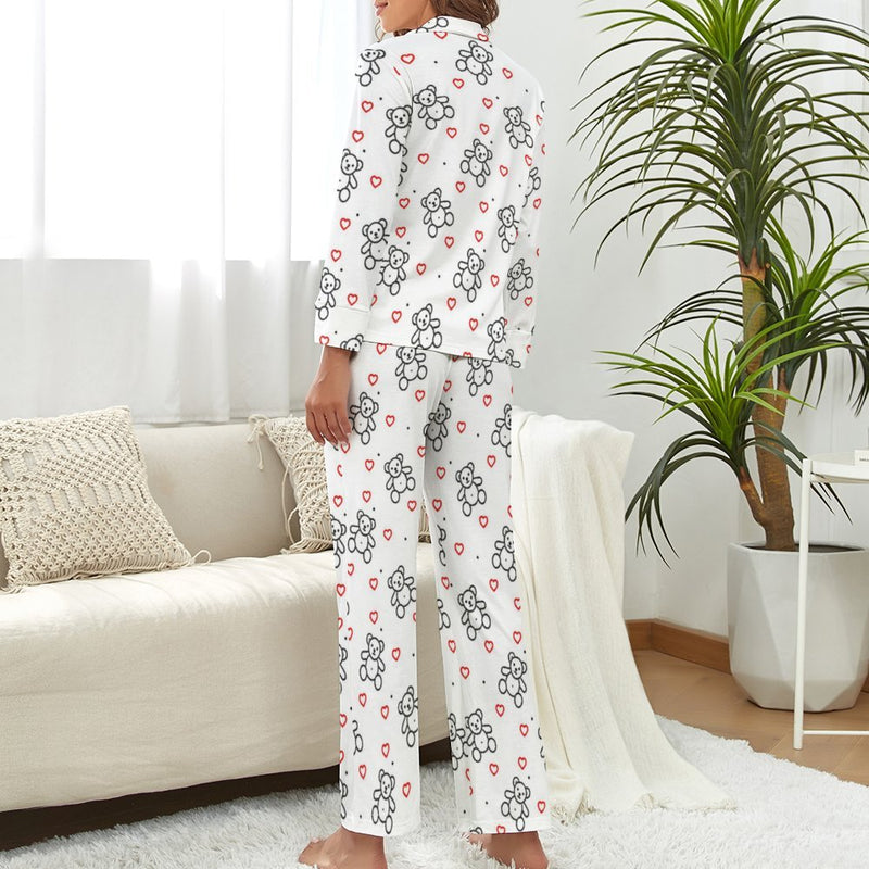 Women&#039;s Long Pajama Set (DTZ) Pajama suit