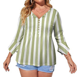 Women&#039;s Ruffled Petal Sleeve Top Women's ruffled petal sleeve top