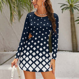 Hollow Slim-Fit Dress Slim dress with hollow waist