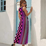 Sleeveless dress Sleeveless Long Dress (NZ028)